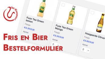 Fris en Bier Bestelformulier