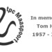 In memoriam Tom Hak