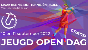 Jeugd Open Dag 10 en 11 september