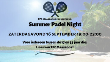 Summer Padel Night