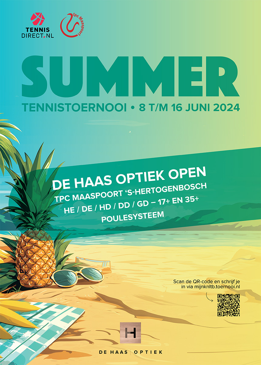 De Haas Summer tennistoernooi 2024