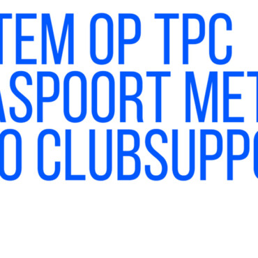 TPC Maaspoort doet mee met Rabo ClubSupport!